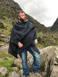 100% Wool Handmade Ruana U7557