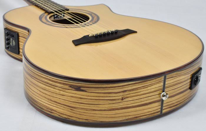 Natural Acoustic-Electric Guitar T7700