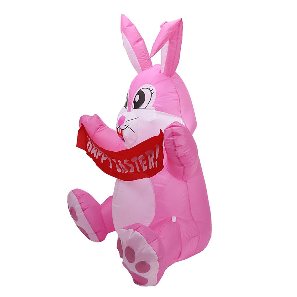 1.5m Inflatable Easter Bunny LED Night Light Outdoor Decorations S14814
