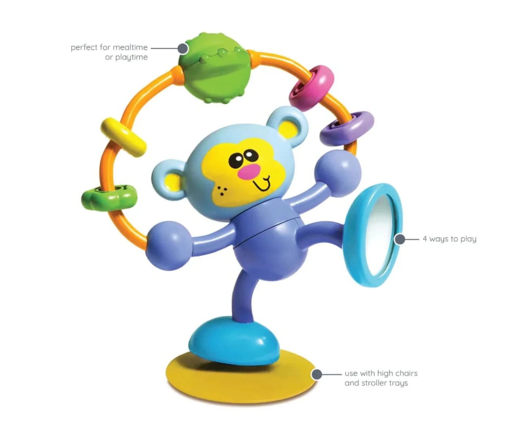 Multicolor High Chair Pal with Suction Cup U72409