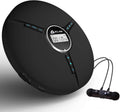 Portable CD Player with Built-in Battery, Earphones, White A58461