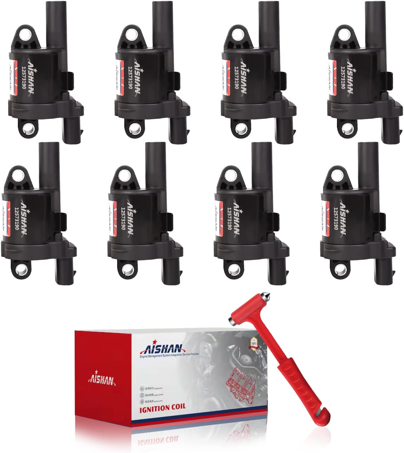 Ignition Coil Pack Set of 8 S180
