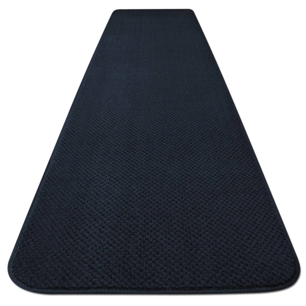 Navy Blue Skid-Resistant Carpet Runner Q392