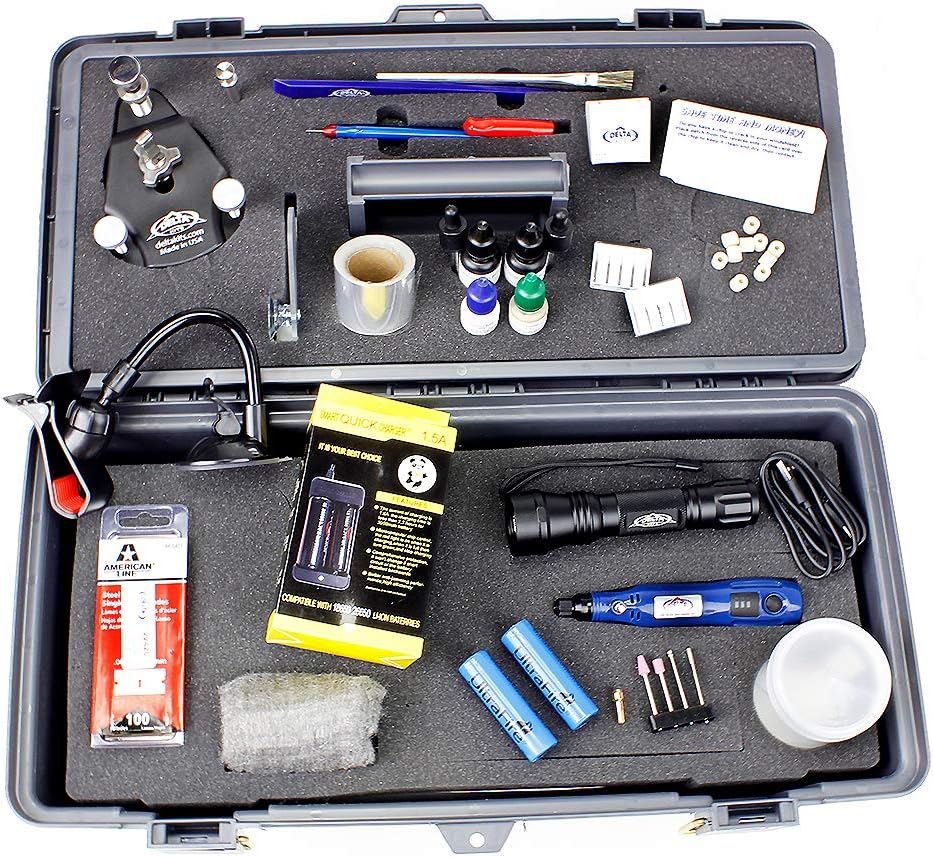 Windshield Repair Kit with Bridge and Stainless Steel Injector F312