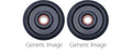 Tunnel STD Idler Wheels Kit for Snowmobile Mach 1 1989-1992 C701925