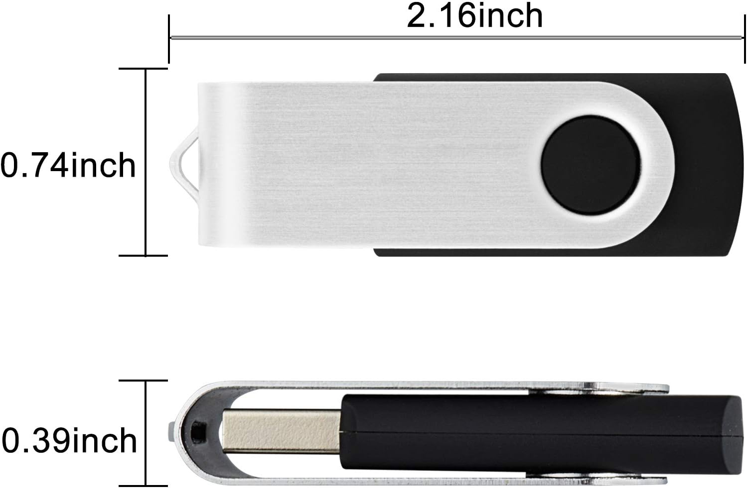64GB USB 3.0 Flash Drives 10 PCS Thumb Drives W694648