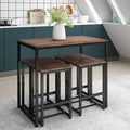 5 Piece Dining Set with 4 Stools T395