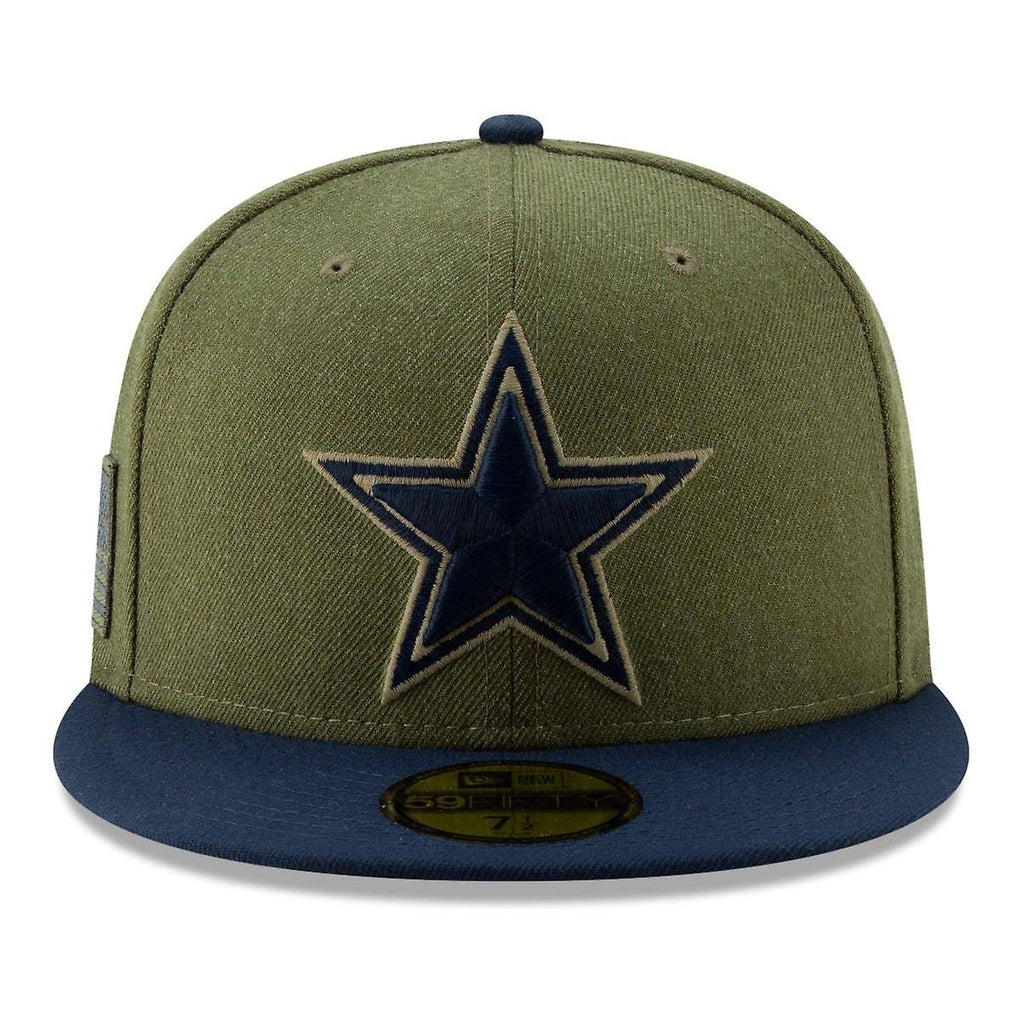 Olive Dallas Cowboys Cap 7 5/8 A37019