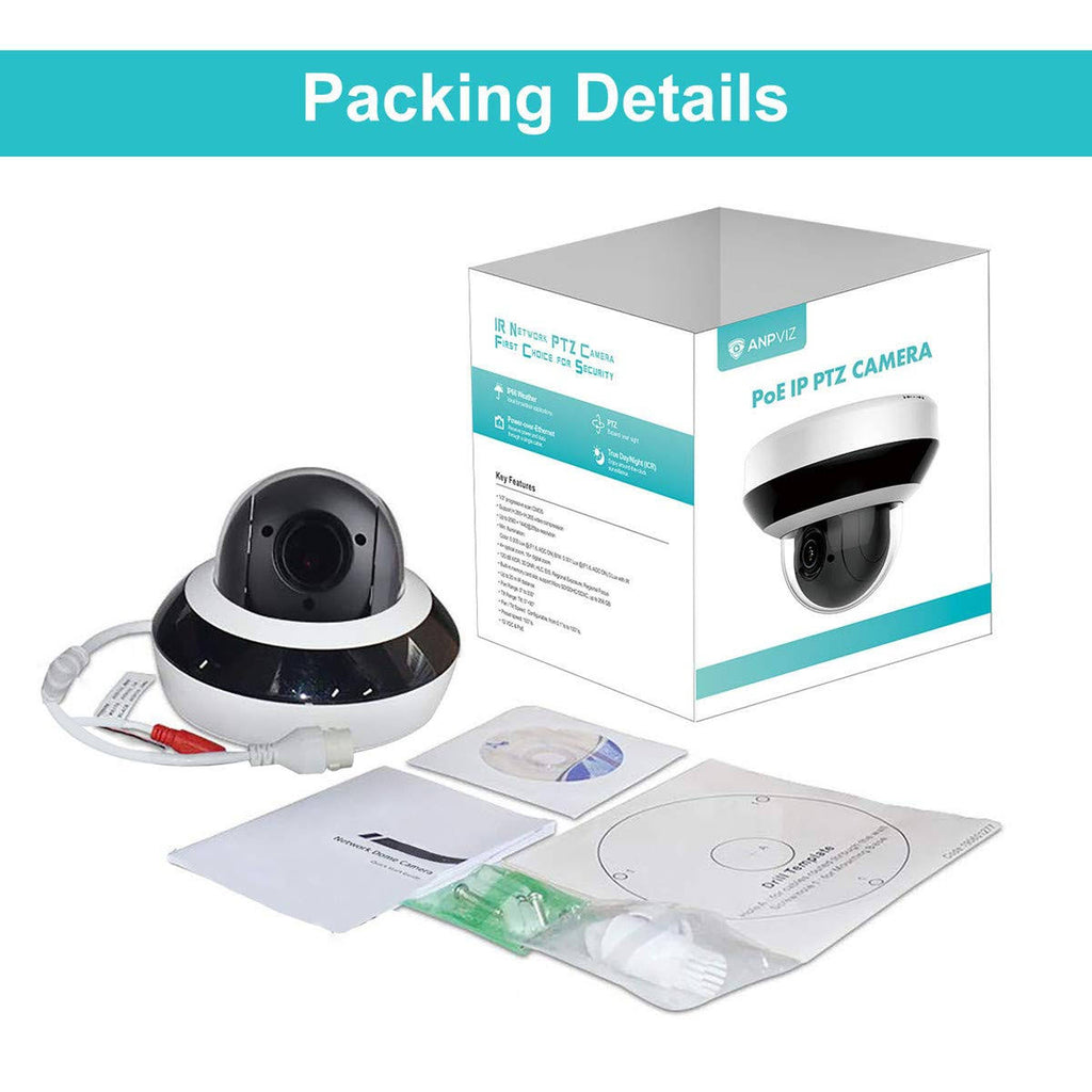 4.0MP PoE IP PTZ Dome Camera A61142