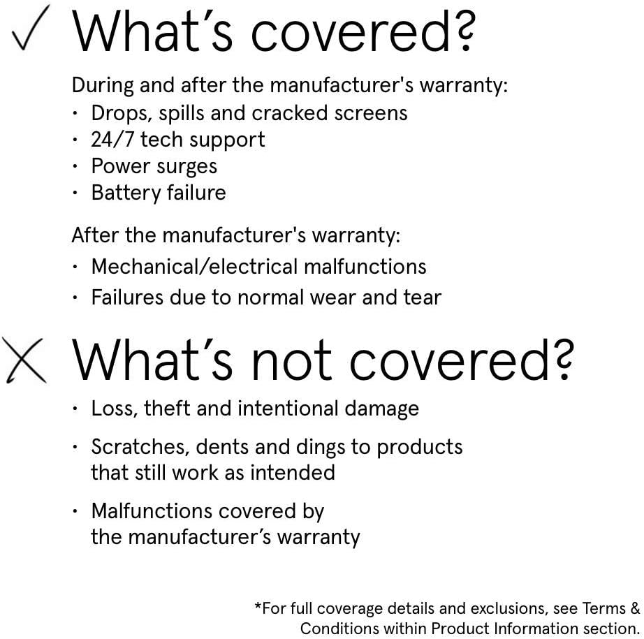 4 Year Laptop Accident Protection Plan with Tech Support W33561
