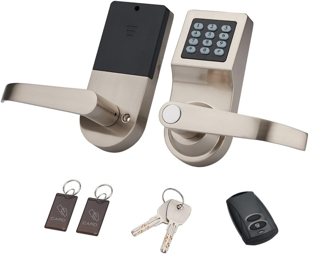 Digital Door Lock with Card and Remote L9621