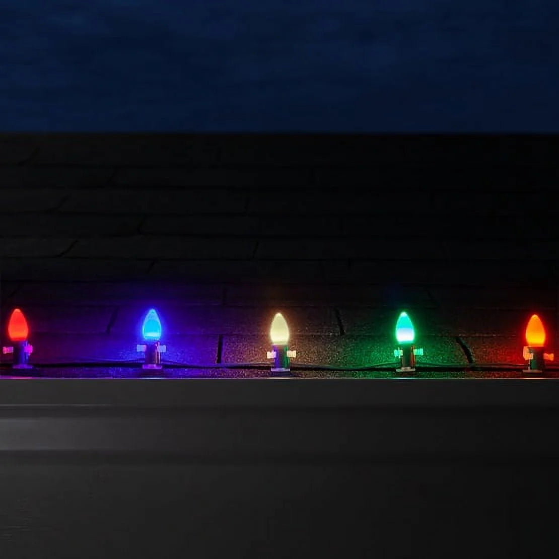 25ft LED C7 Multicolor Christmas Lights C5605