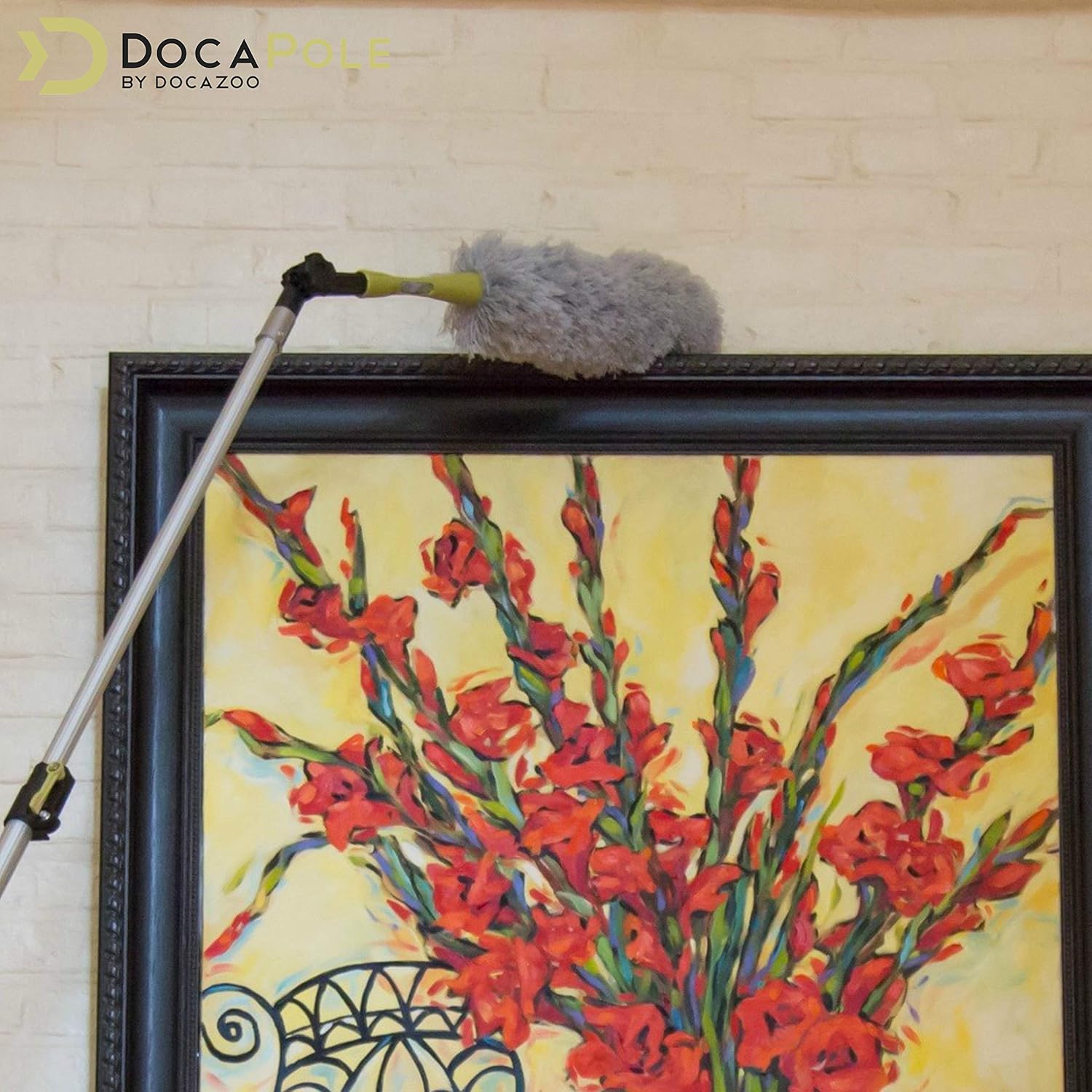 Microfiber Feather Duster with Telescopic Pole T512329