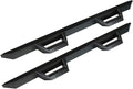 Black Textured Drop Steps Running Boards Q71561