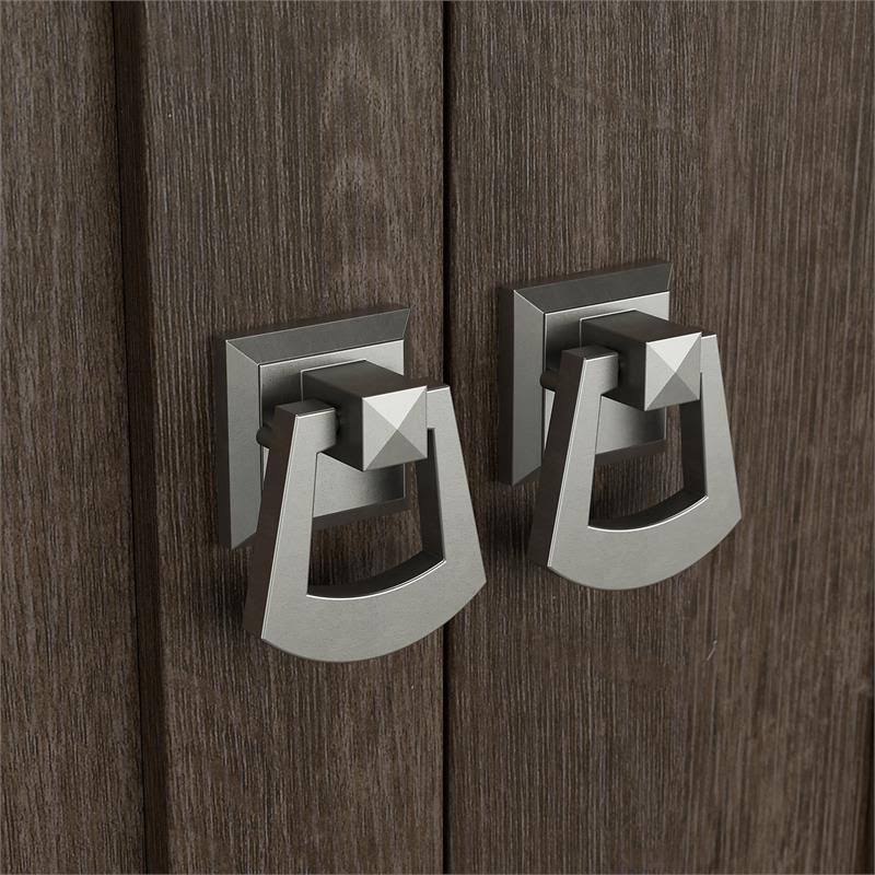 Brown Bathroom Storage Cabinet with Doors S558
