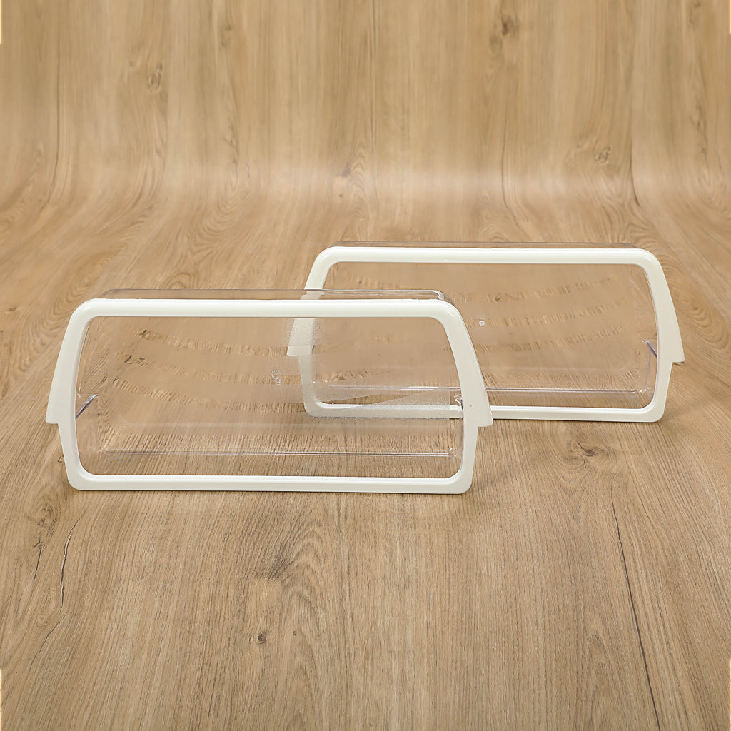 2pcs Refrigerator Door Bin Shelf O6299