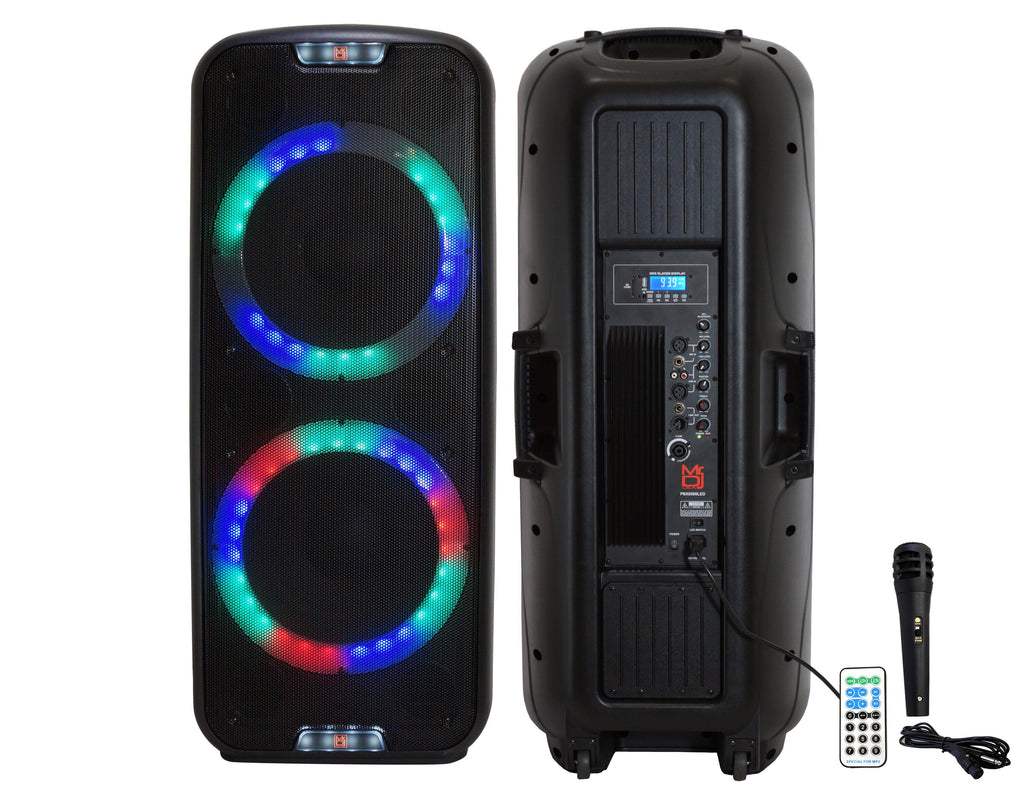 Dual 15” 3-Way Powered PA Loudspeaker C271862