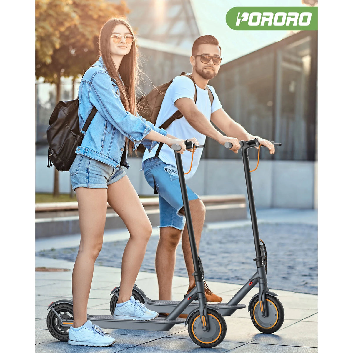 Black Electric Scooter U7657