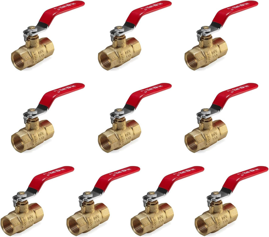 Brass Ball Valve 3/4-Inch 600 WOG Lead Free M551089