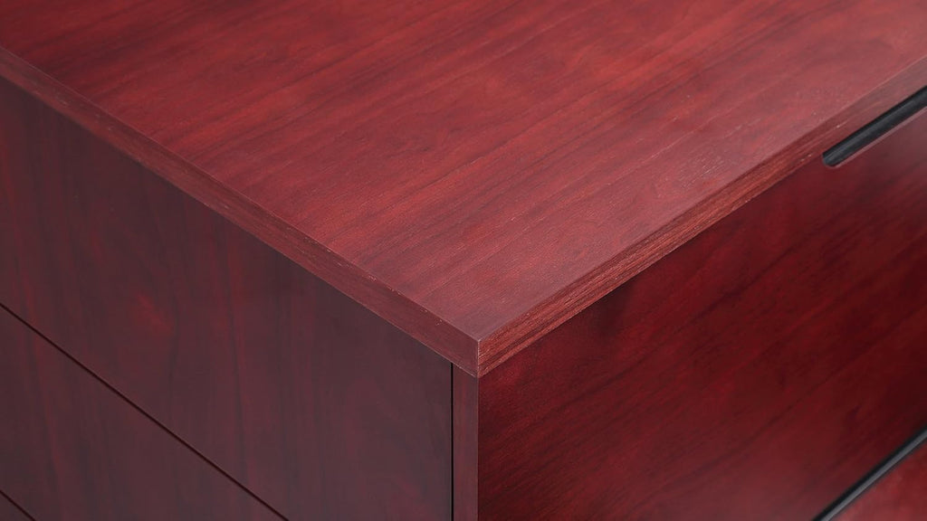 Mahogany 2 Drawer Lateral Filing Cabinet Z668