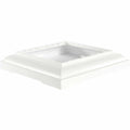 8x22 Endura-Aluminum Fluted Square Columns with Capital & Base J3151