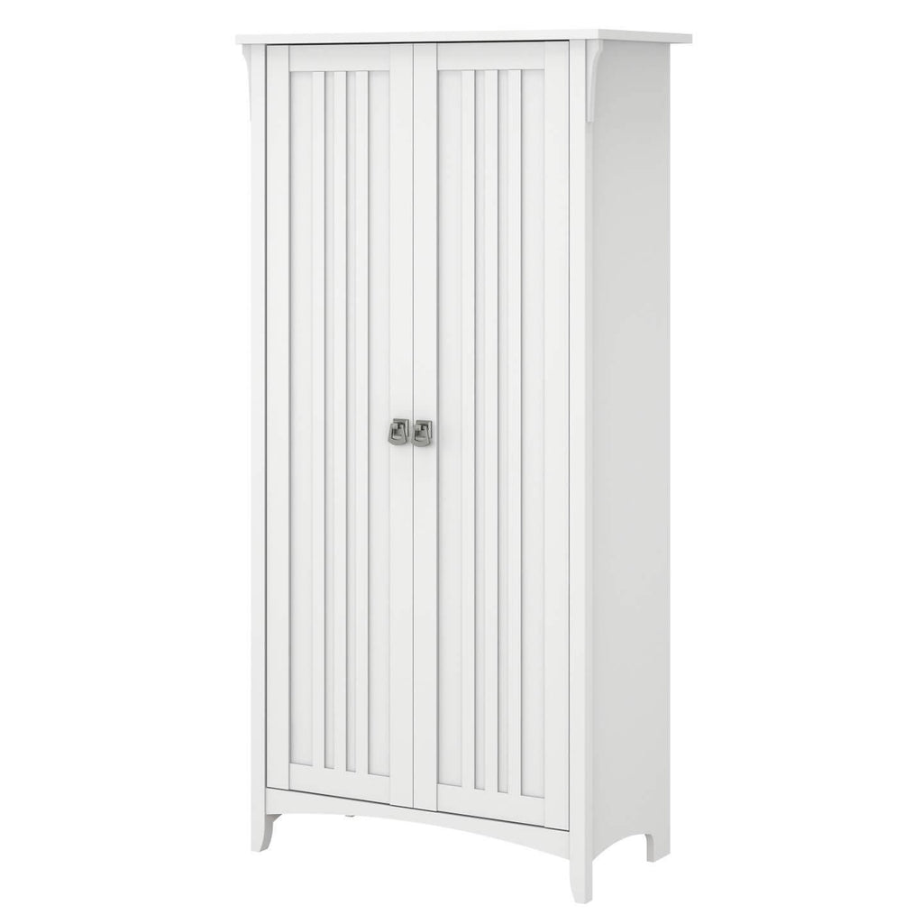 Brown Bathroom Storage Cabinet with Doors S558