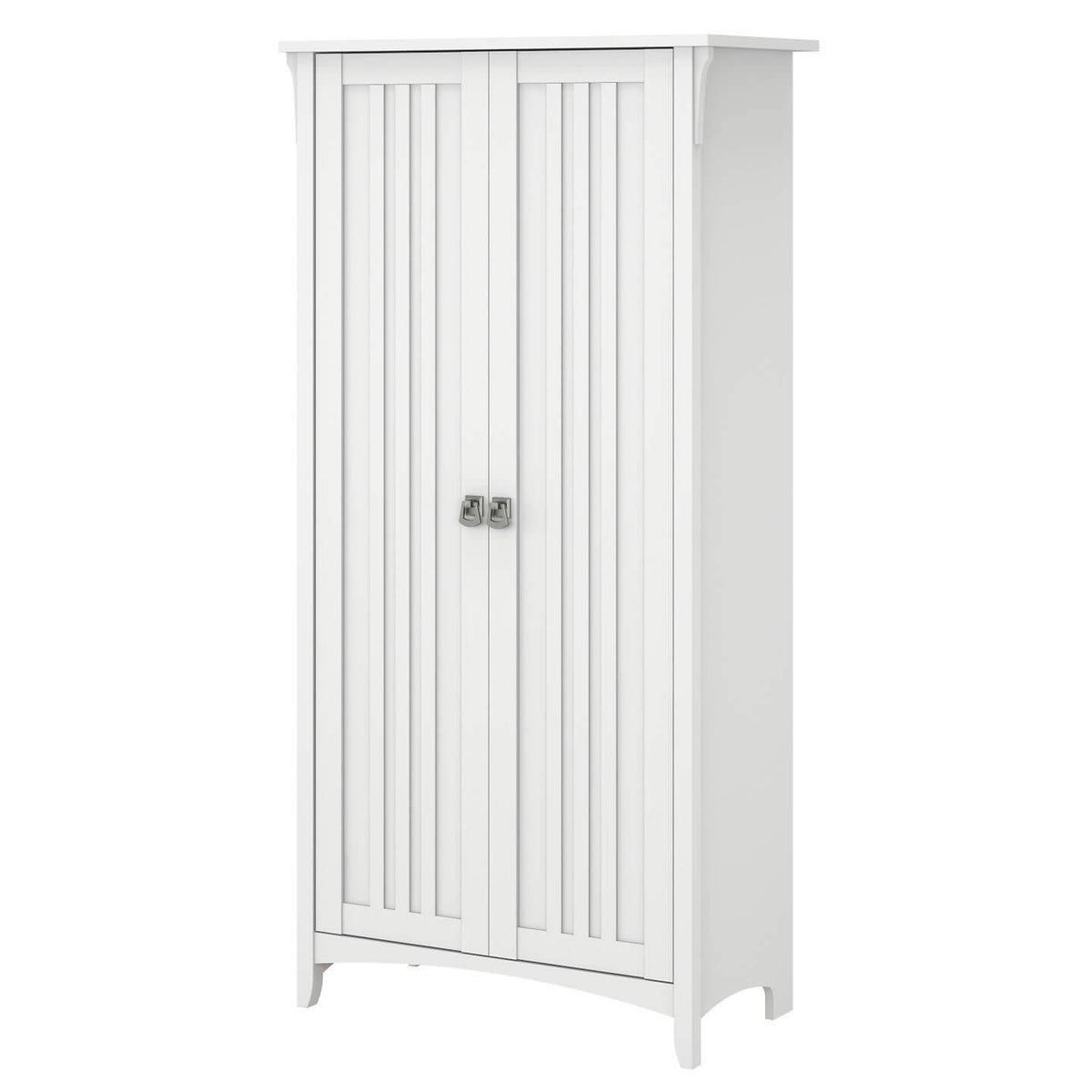 Brown Bathroom Storage Cabinet with Doors S558