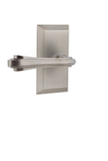 Fleur Passage Door Lever Set - Satin Nickel I884506