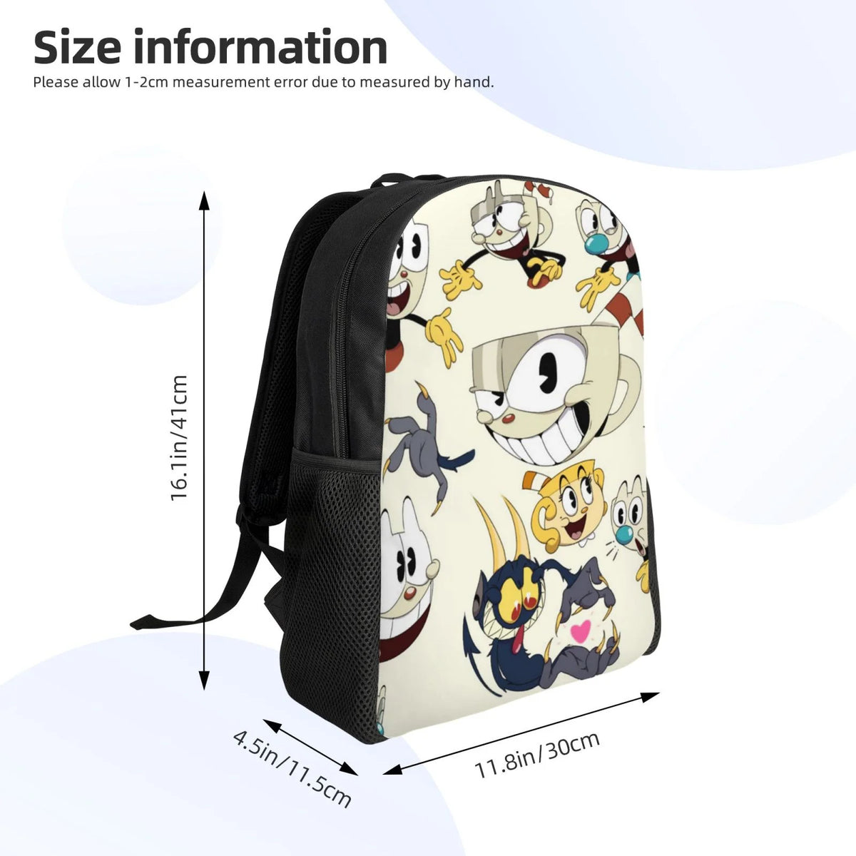 Lightweight Unisex Daypack Backpack M4372