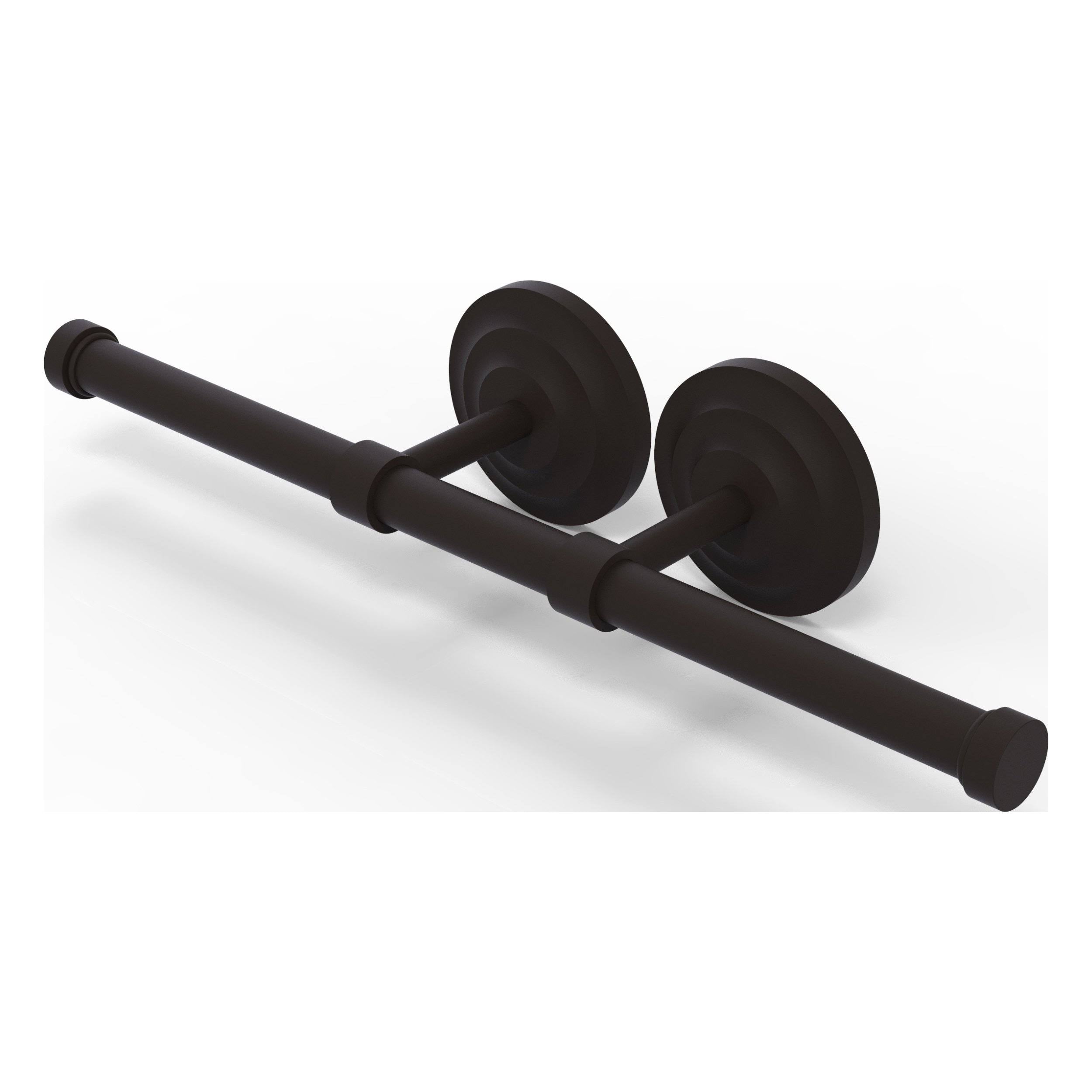 Oil Rubbed Bronze Double Roll Toilet Tissue Holder E6308