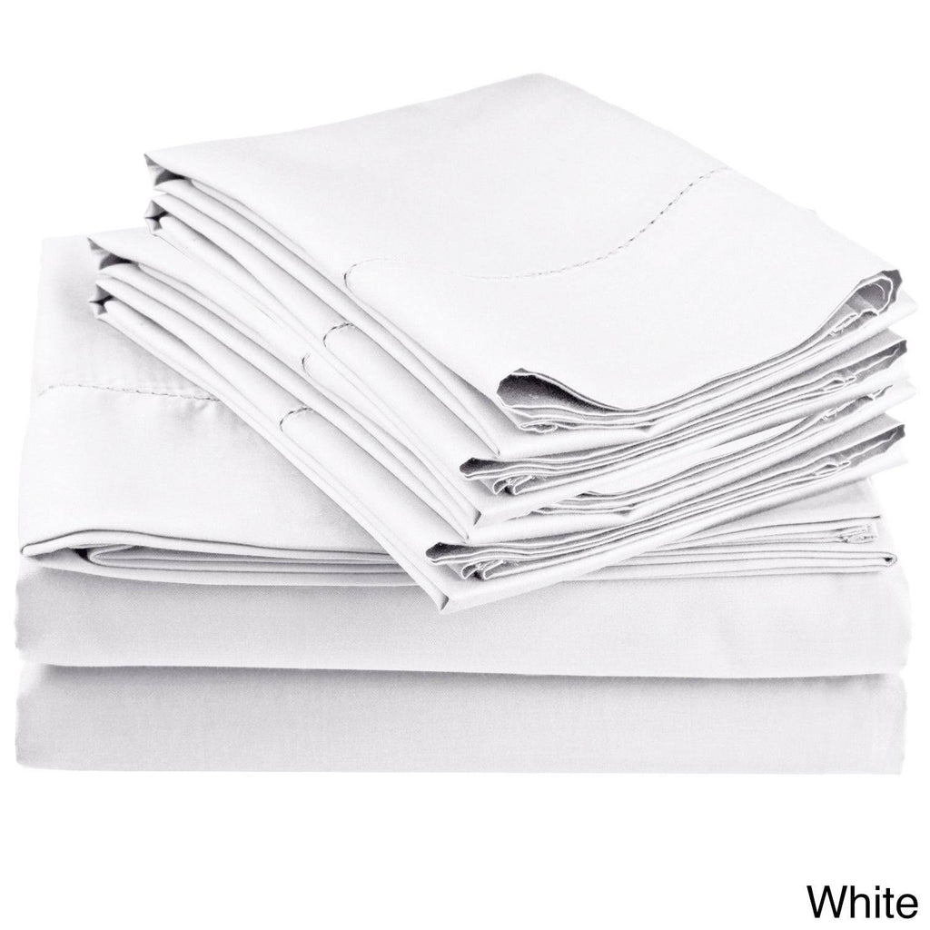 600 Thread Count Sheet Set, California King, Gray Z429554