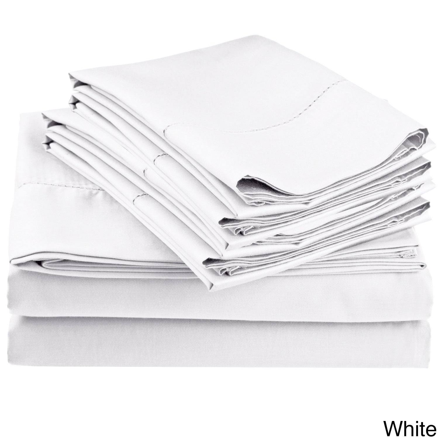 600 Thread Count Sheet Set, California King, Gray Z429554