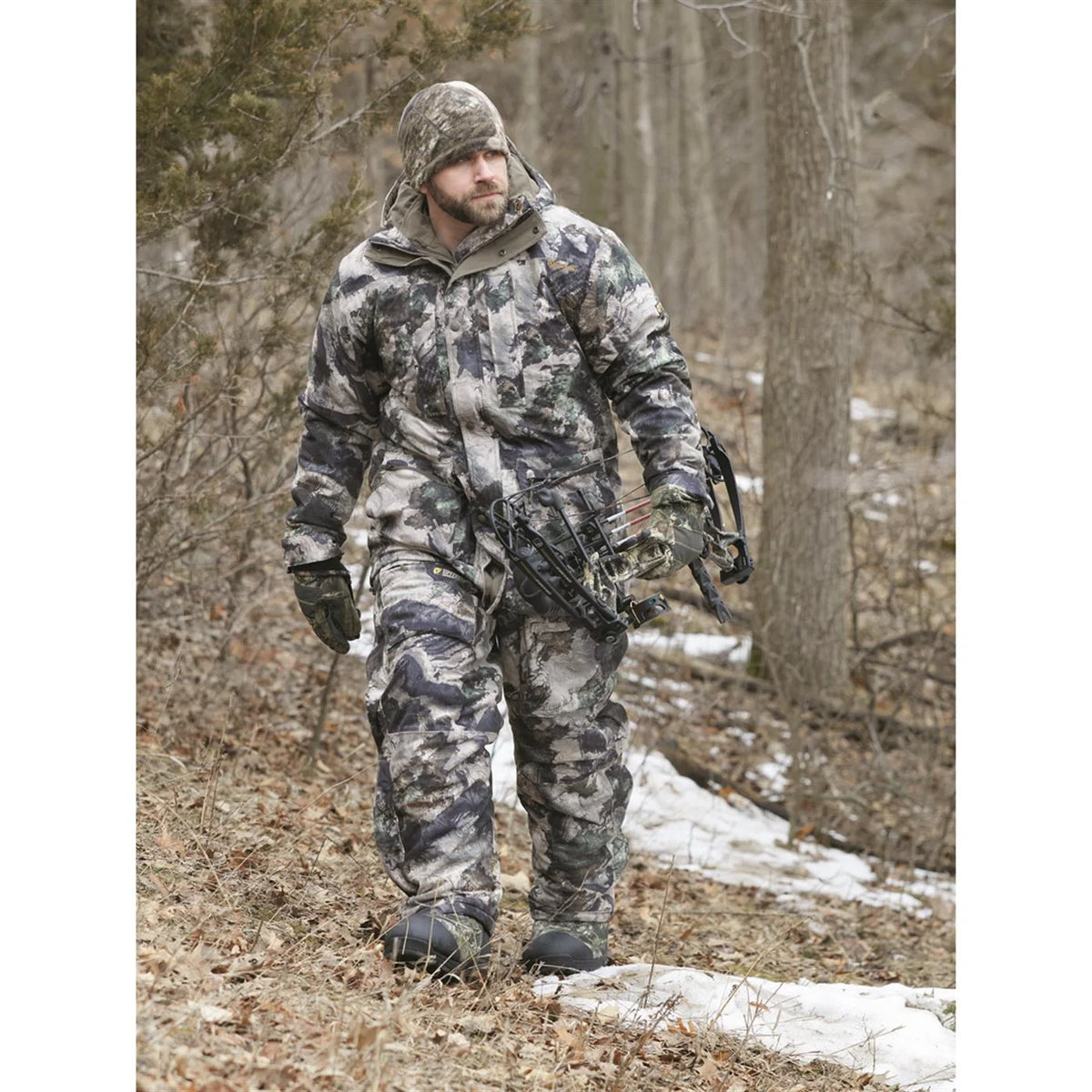 Waterproof Insulated Camo Hunting Overalls S50532