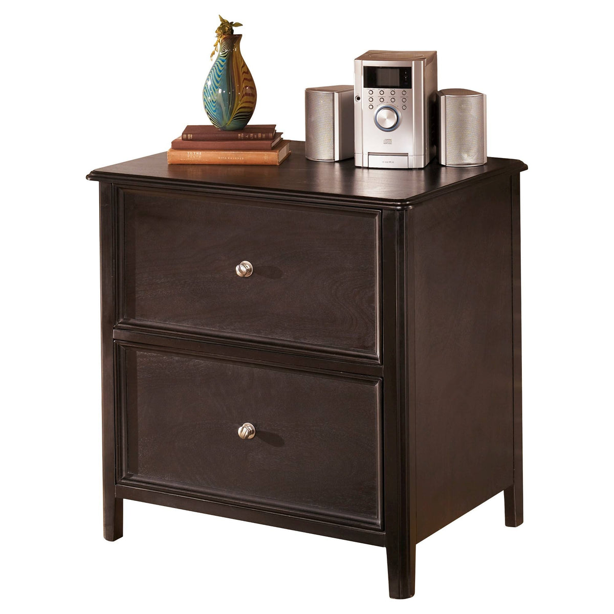 Almost Black Lateral File Cabinet X455