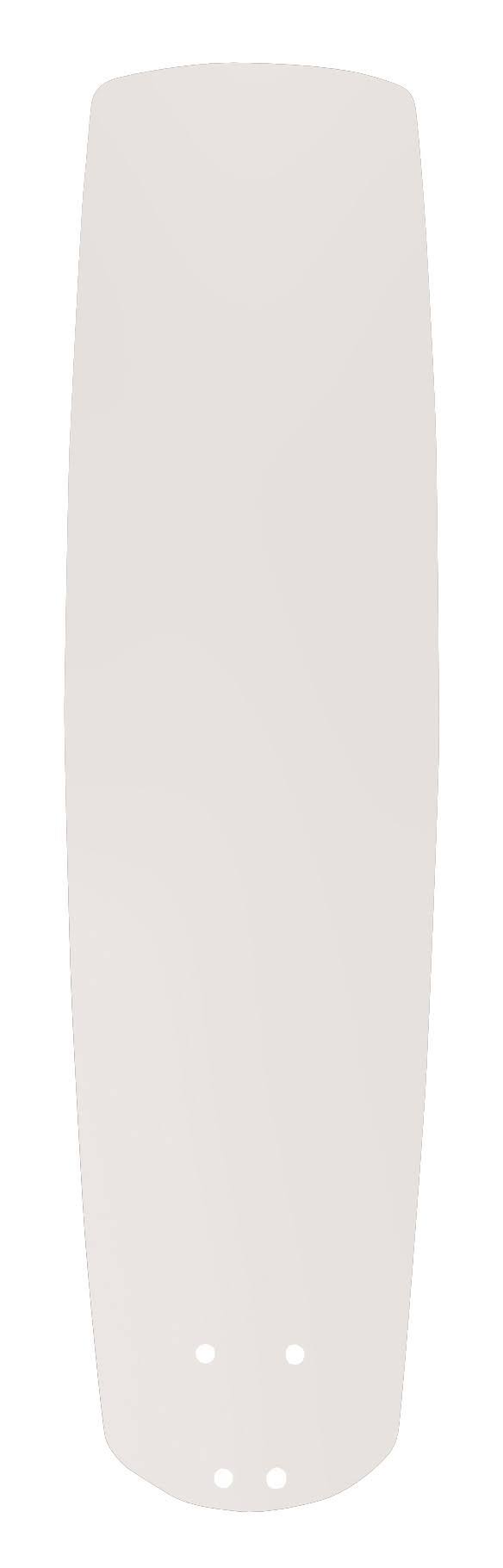 Satin White Solid Wood Blades Fan P4110