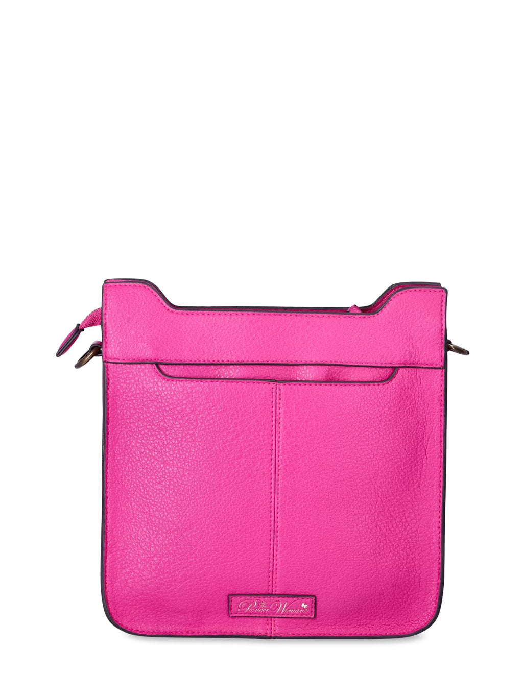 Festival Fuchsia Medium Crossbody Handbag with Guitar Strap I947767