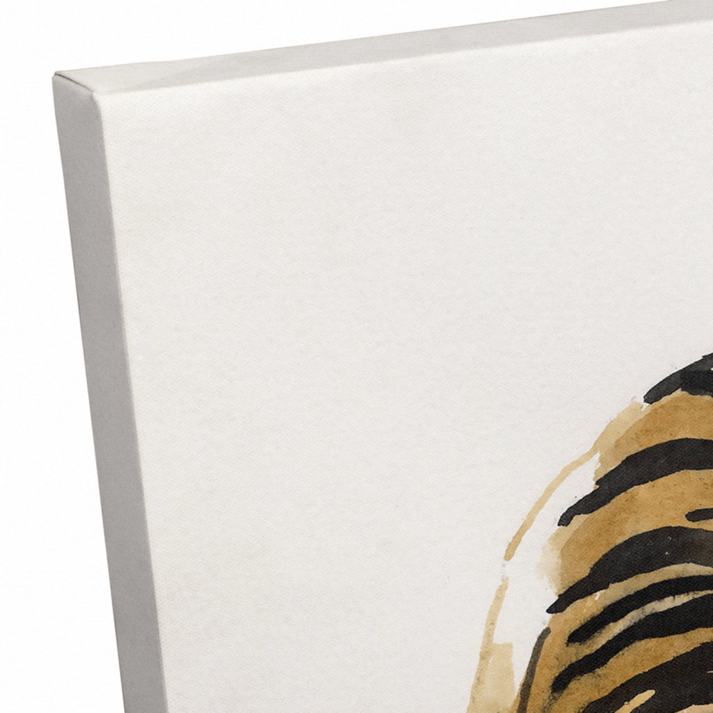 Watercolor Tiger 16x20 Canvas Wall Art L531544