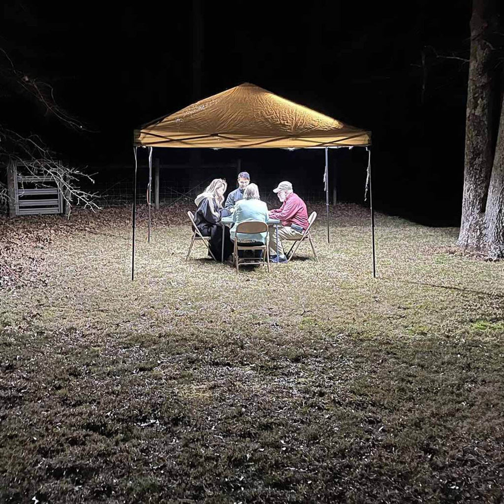 10,000 Lumens Pop-up Canopy Light Set D5924