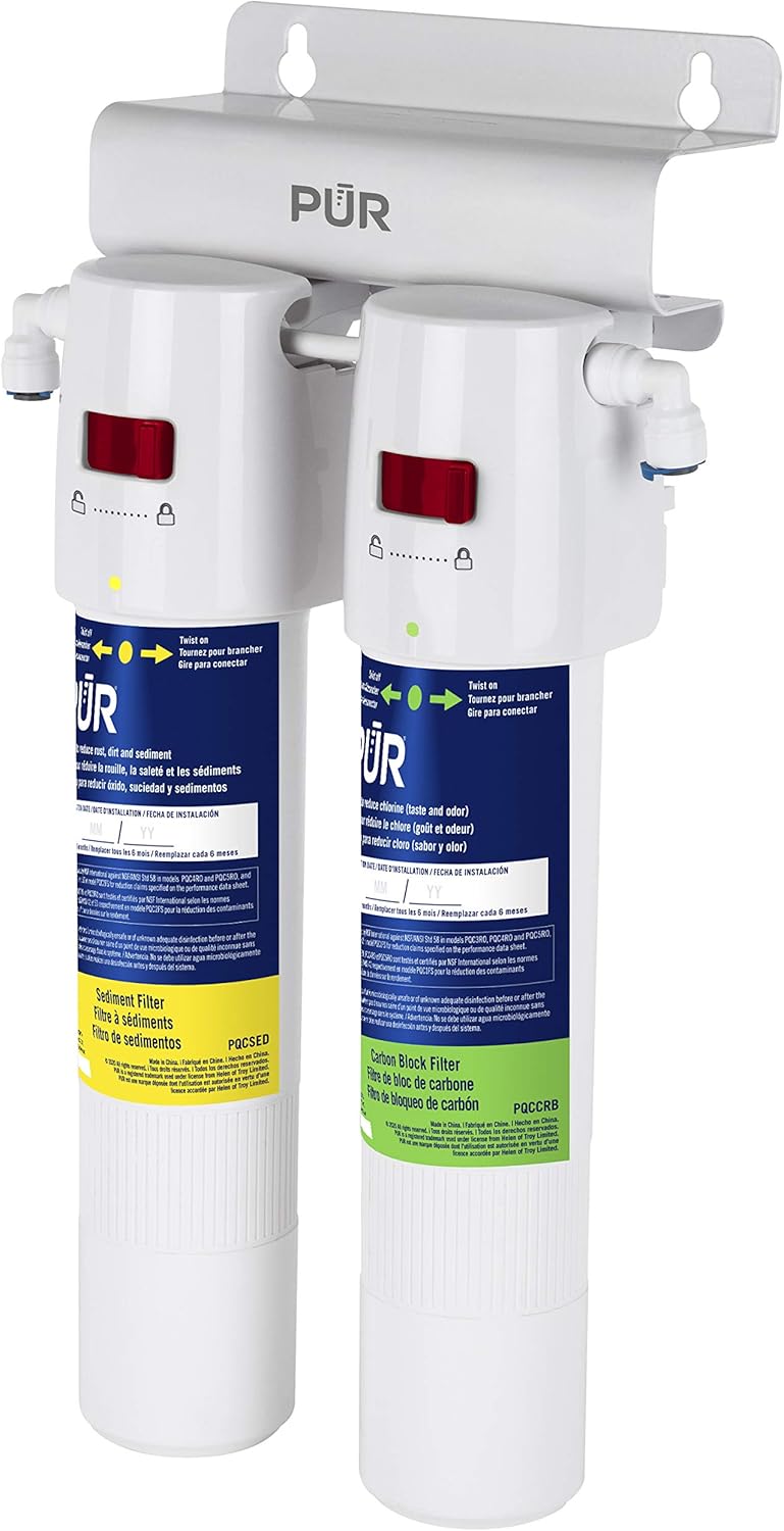 White DualStage H2O Filtration System O1462