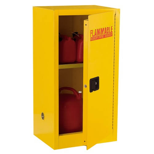 Steel Freestanding Flammable Liquid Safety Storage Cabinet in Yellow S7988