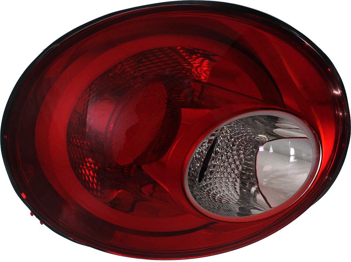 Tail Light for VOLKSWAGEN BEETLE 06-10 LH Lens and Housing Pack of 2 Y2788