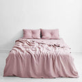Lavender 100% Flax Linen Bedding Set Full S7725