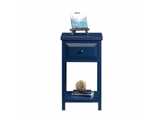 Indigo Blue Finish Side Table W541976