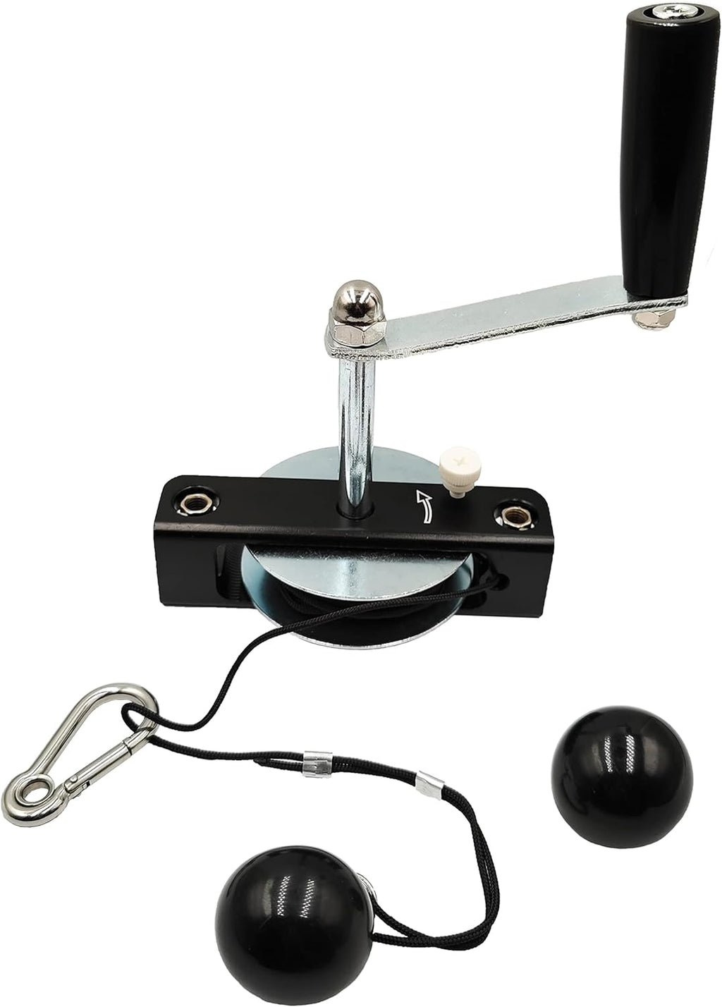 Winch System Manual Winch for Chainsaw Mill, with Nuts and Bolts, Pack of 2 V838