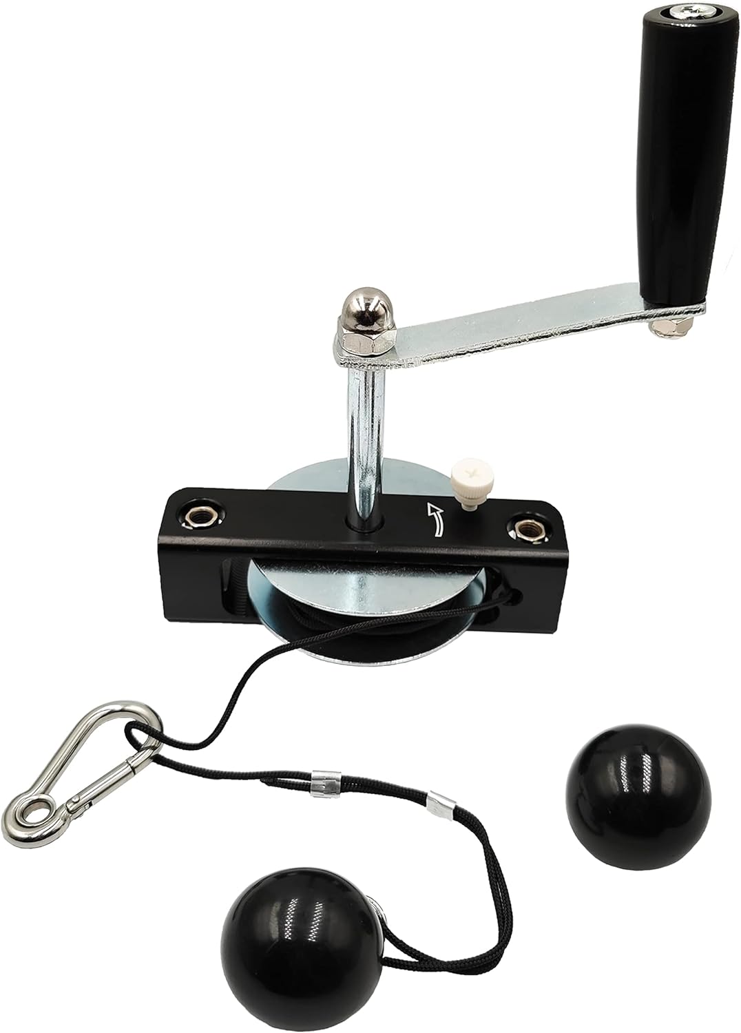 Winch System Manual Winch for Chainsaw Mill, with Nuts and Bolts, Pack of 2 V838