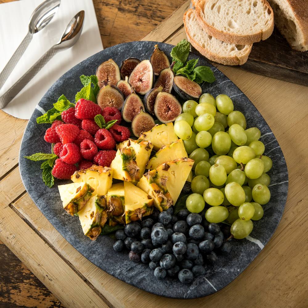 Soapstone Melamine Oblong Platter M270454