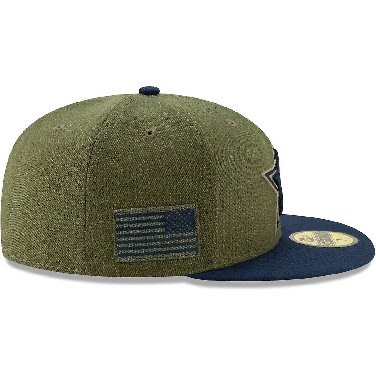 Olive Dallas Cowboys Cap 7 5/8 A37019