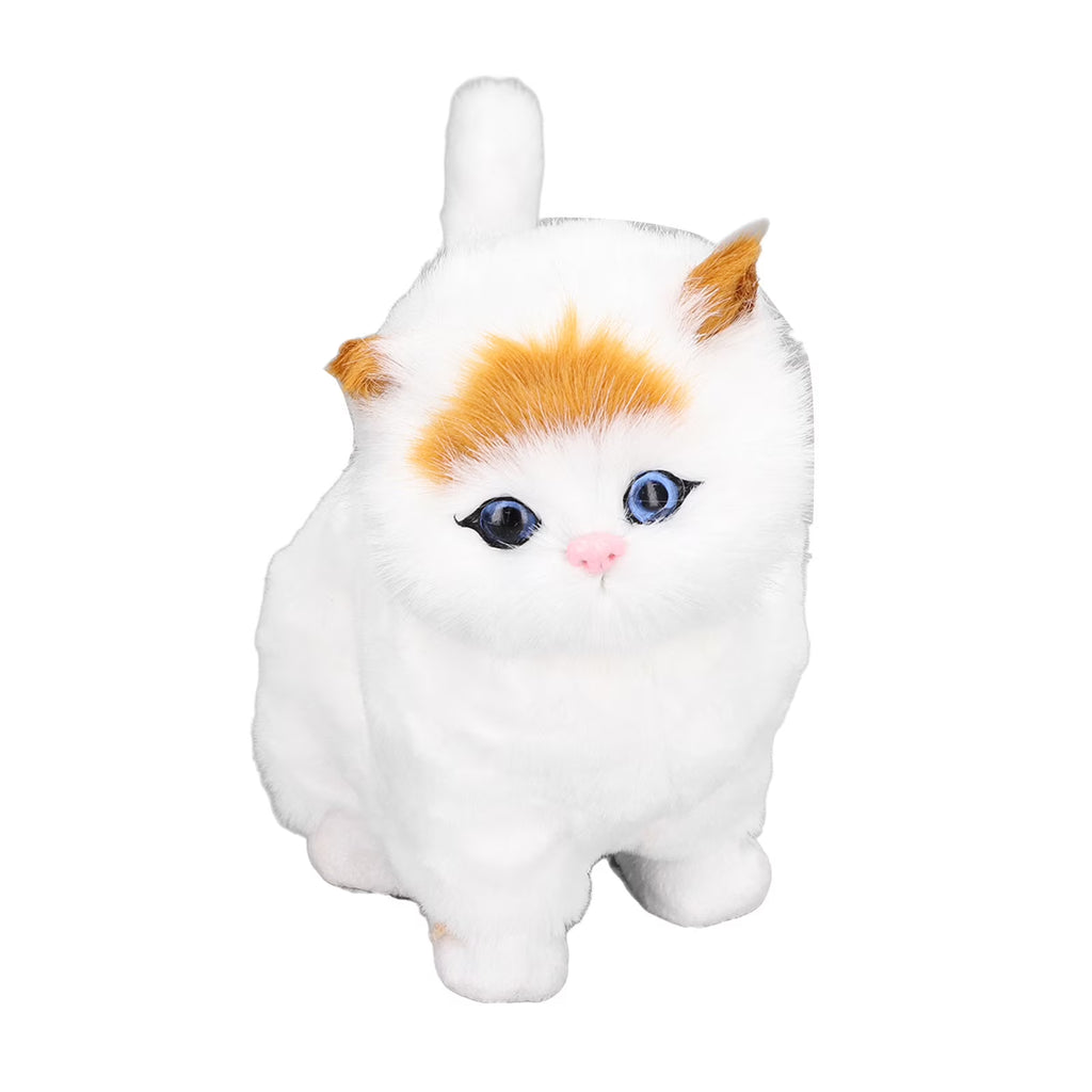 Realistic Cat Stuffed Animal Plushie Toy with Sound S516669