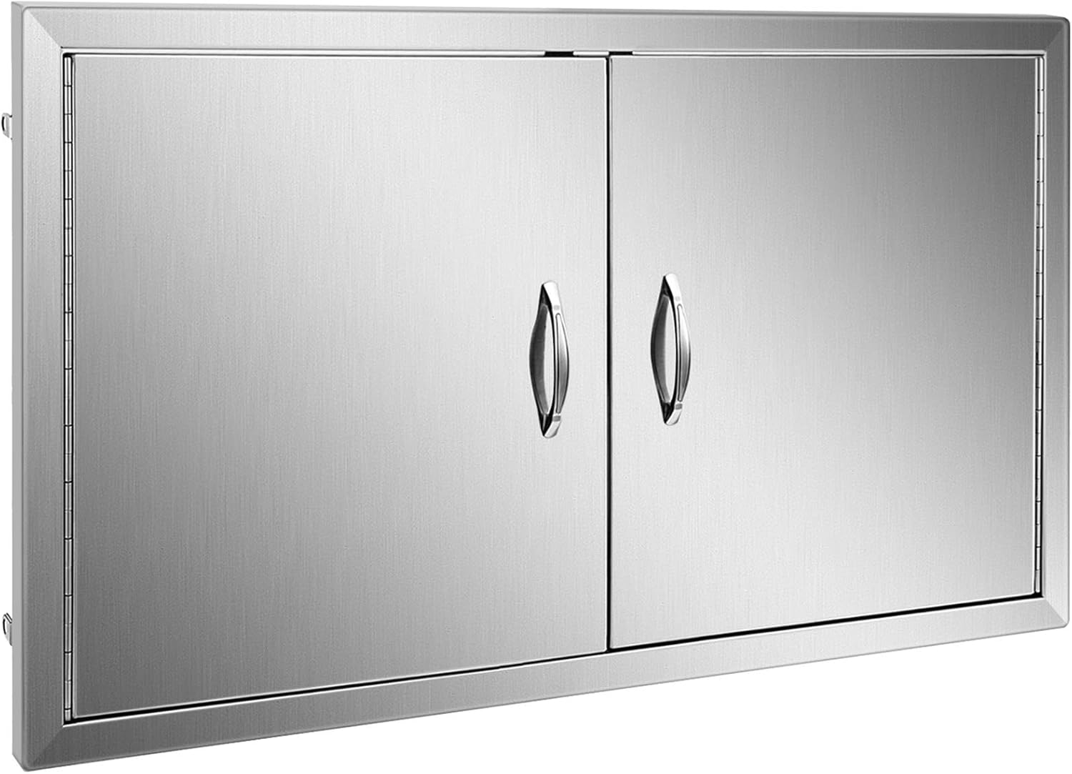 Stainless Steel Double BBQ Door 39W x 26H Inch E3134