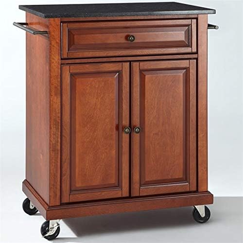 Solid Granite Top Kitchen Cart S94284